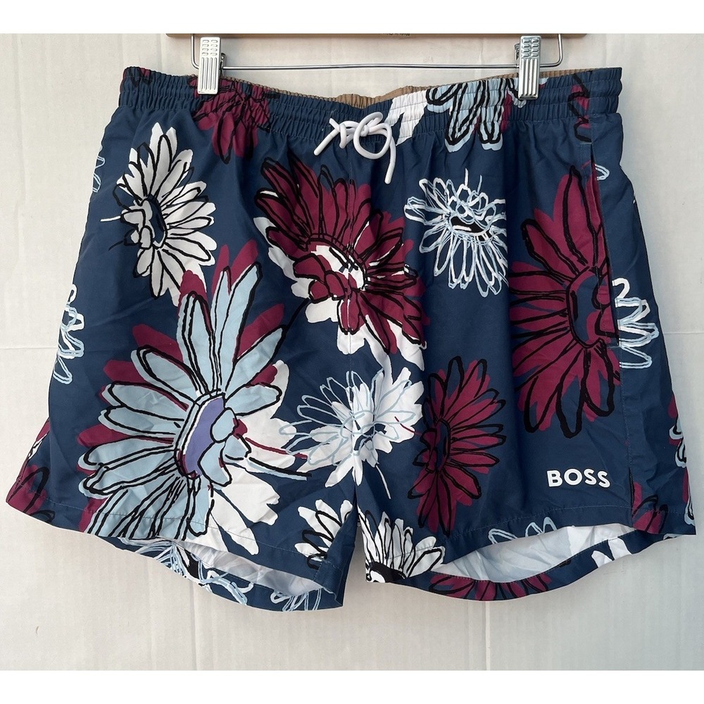 Hugo Boss Swim Trunks Springfish Men's 2XL